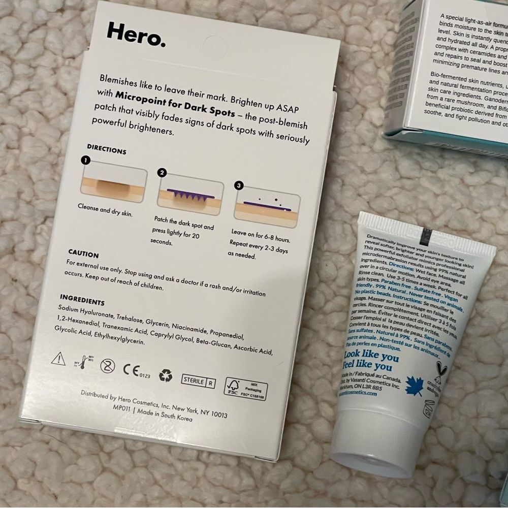 Skincare Four Piece Set All New In Box Exfoliator Primer Gift - Picture 4 of 4